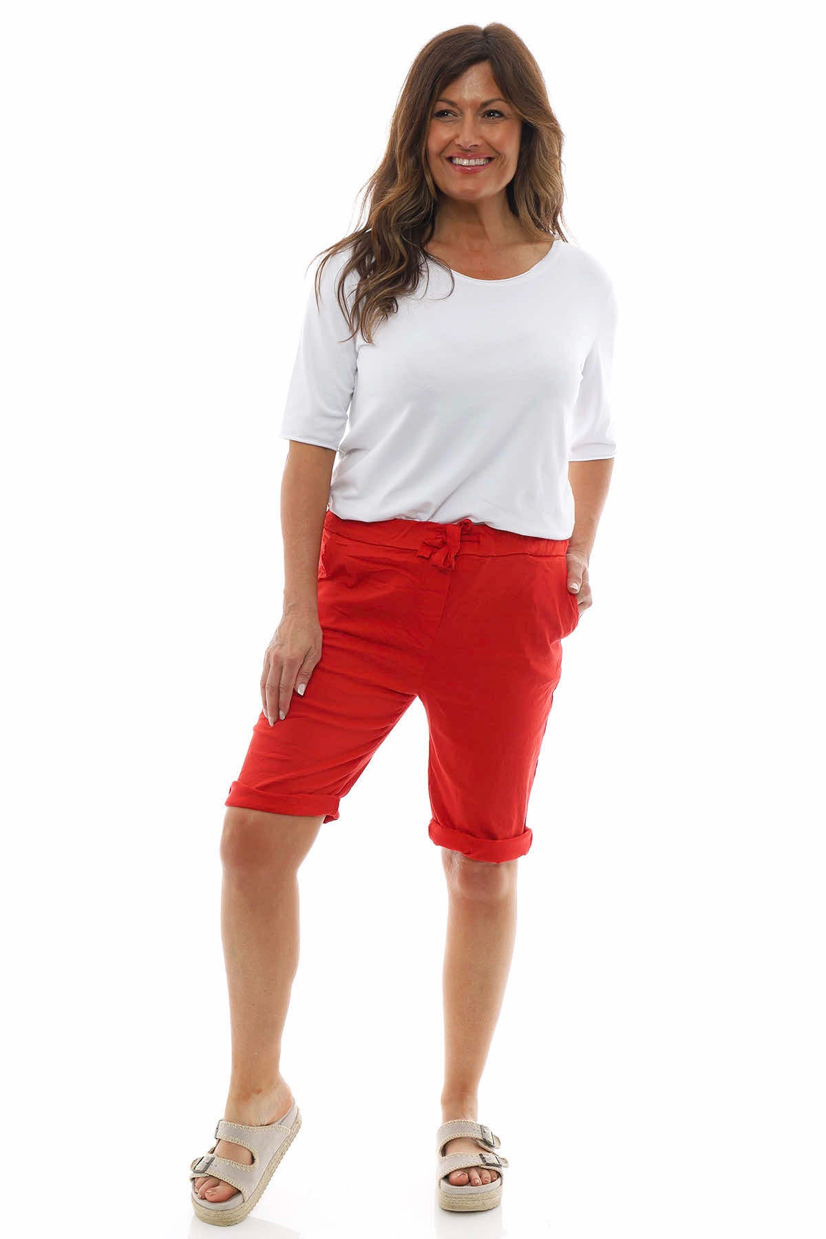 Yarwell Shorts Red