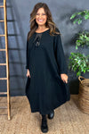 Maura Cotton Dress Black