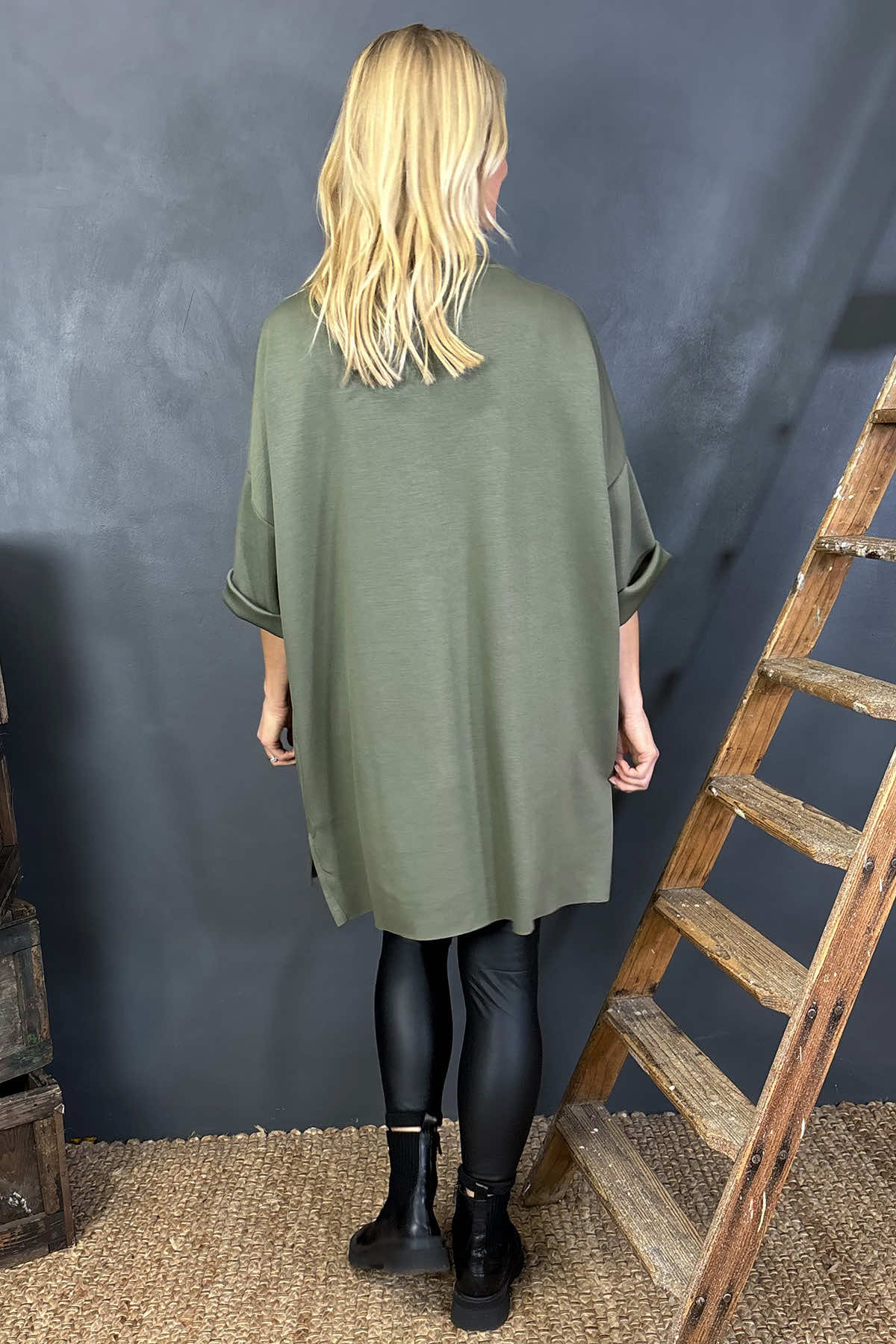 Liesel Pocket Tunic Khaki