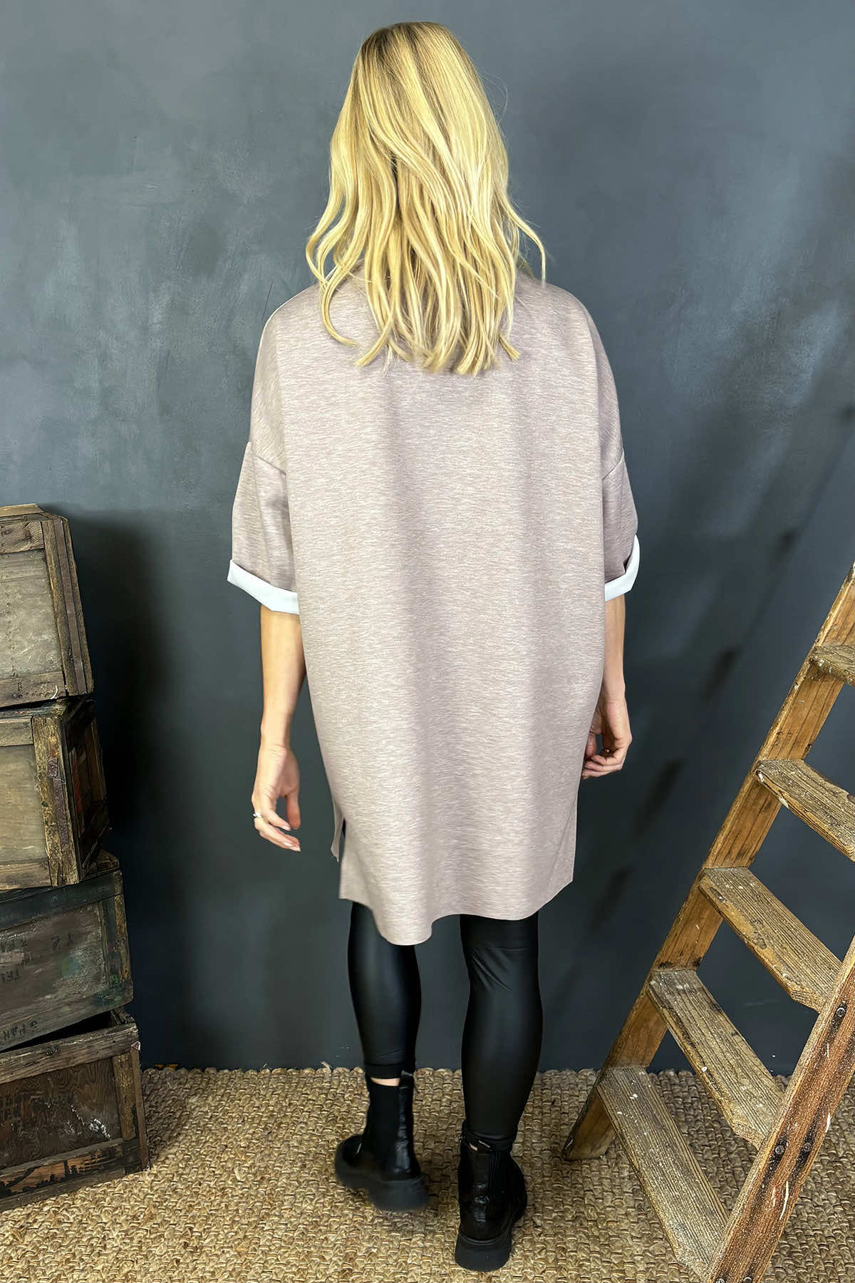 Liesel Pocket Tunic Mocha