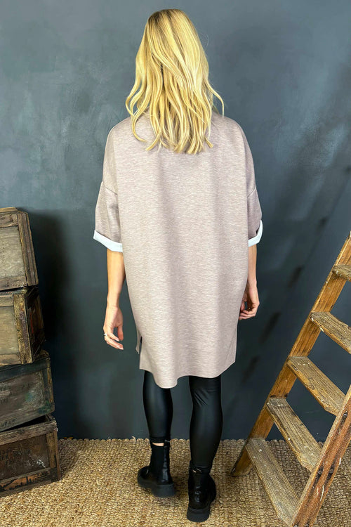 Liesel Pocket Tunic Mocha - Image 4