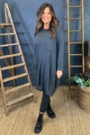 Beryl Pocket Tunic Charcoal