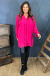 Dorota Shirt Tunic Fuchsia