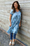 Aggie Cotton Tunic Light Blue