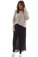 Morgana Pleated Trousers Cocoa Cocoa - Morgana Pleated Trousers Cocoa