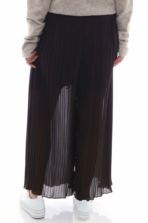 Morgana Pleated Trousers Cocoa - Image 3