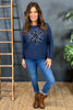 Snowflake Jumper Navy