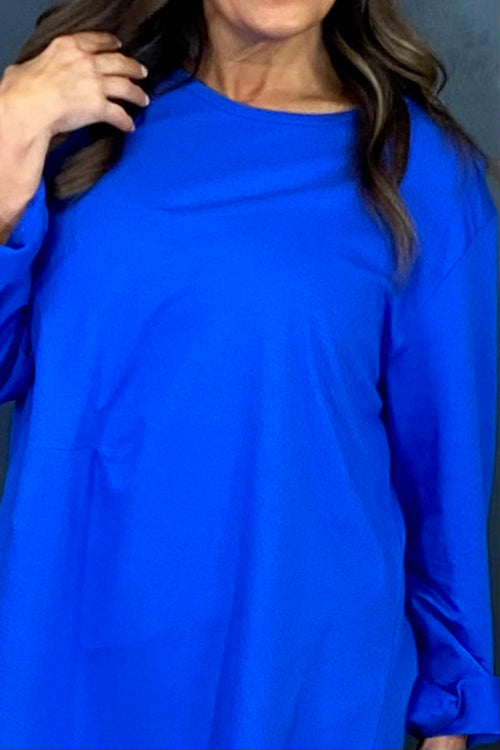 Matilda Cotton Top Cobalt - Image 3