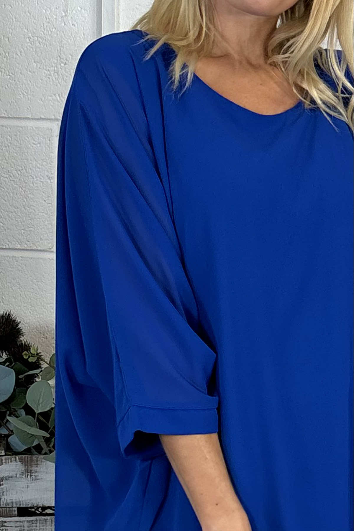 Olena Top Cobalt