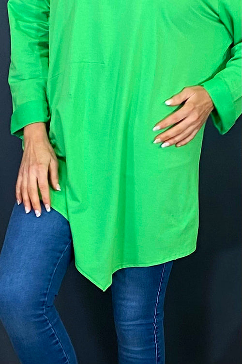 Matilda Cotton Top Green - Image 3