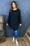 Matilda Cotton Top Black