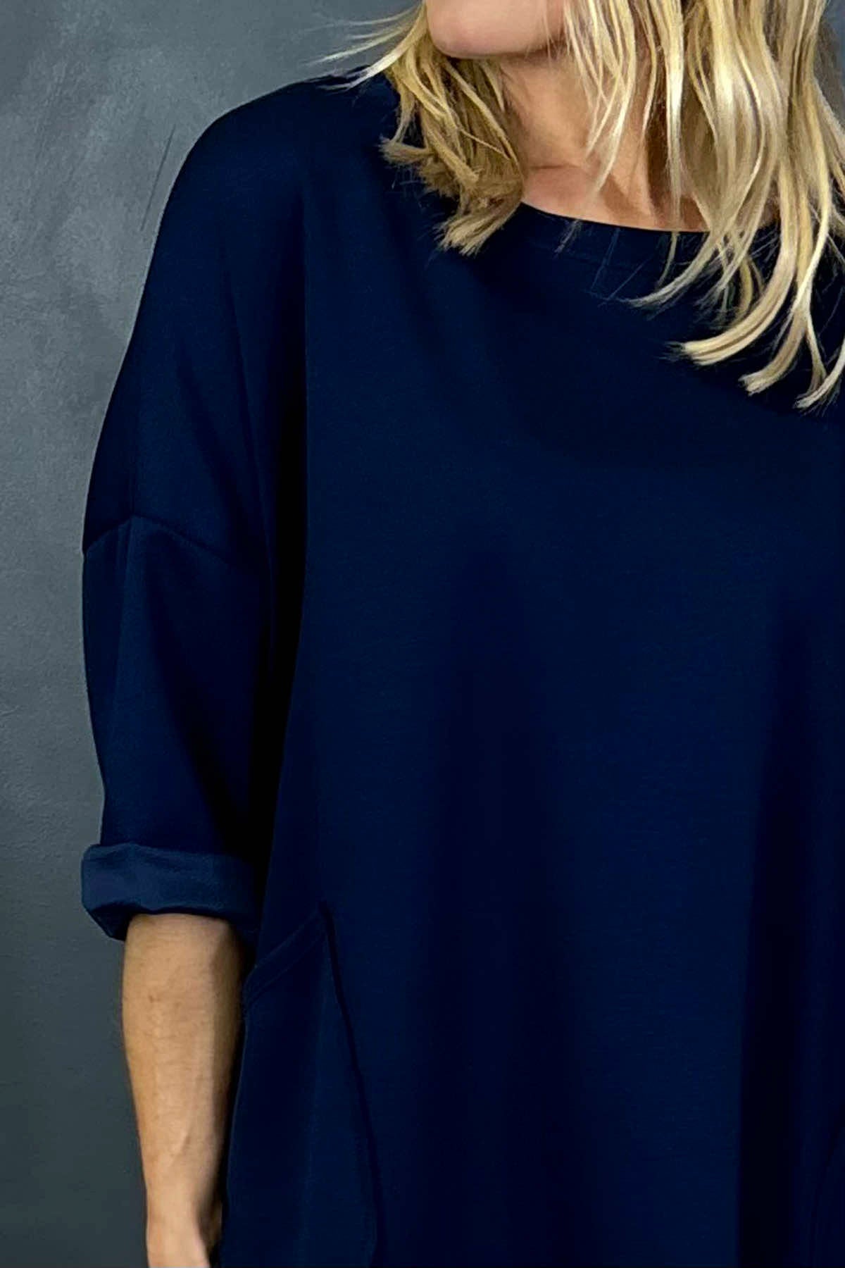 Liesel Pocket Tunic Navy