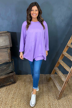 Matilda Cotton Top Lilac