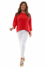 Sports Sweat Top Cherry Cherry - Sports Sweat Top Cherry