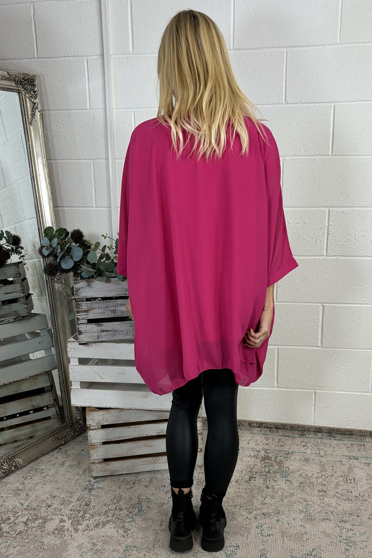 Olena Top Fuchsia