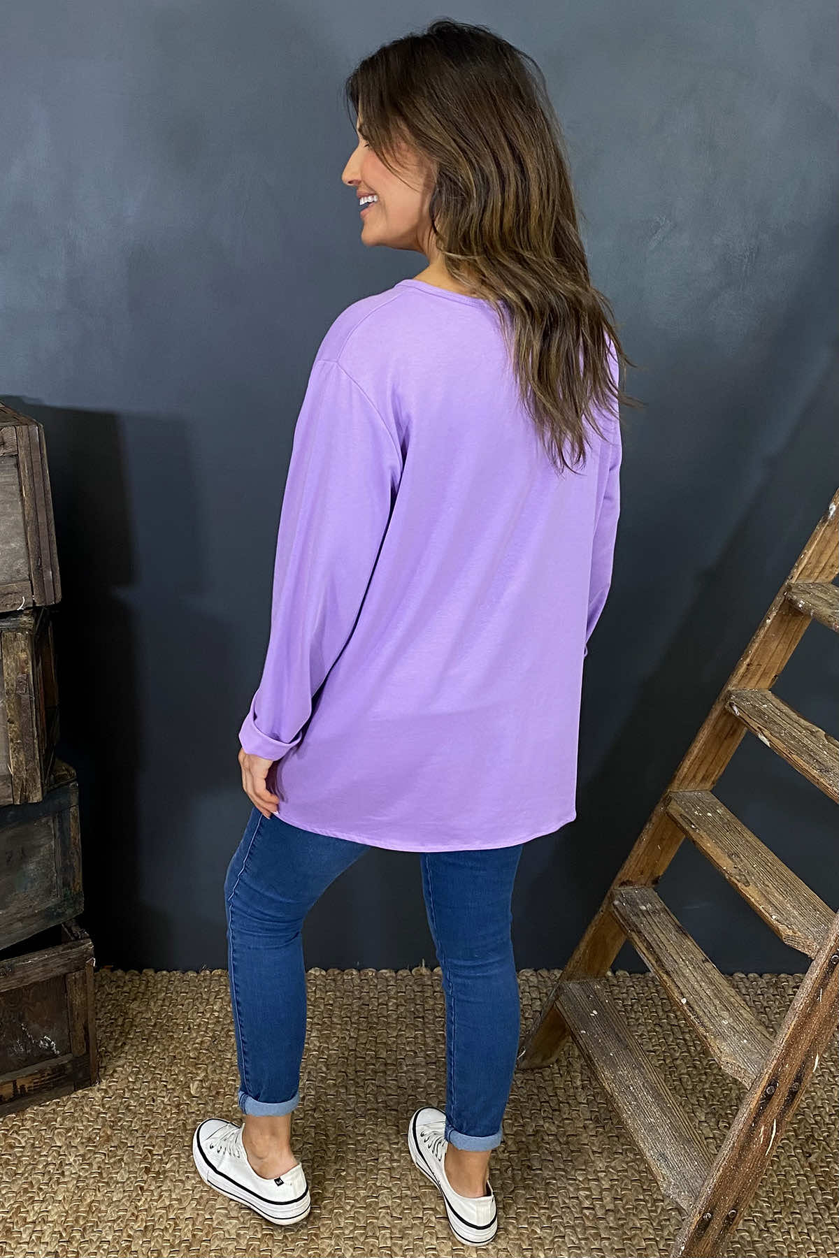 Matilda Cotton Top Lilac