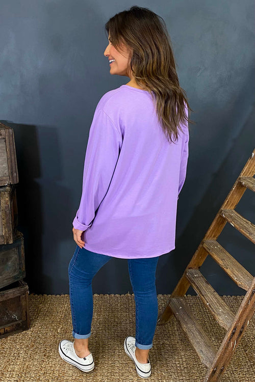 Matilda Cotton Top Lilac - Image 4