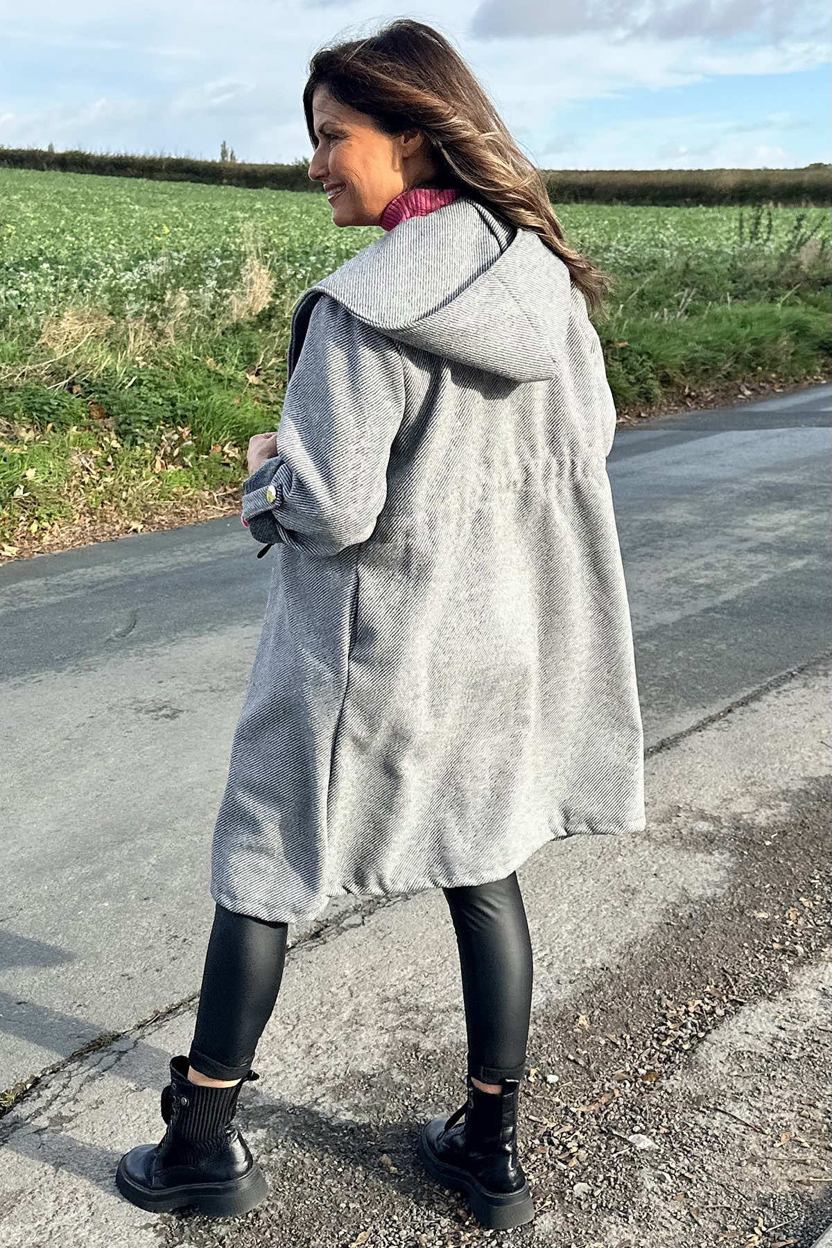 Hailey Coat Grey