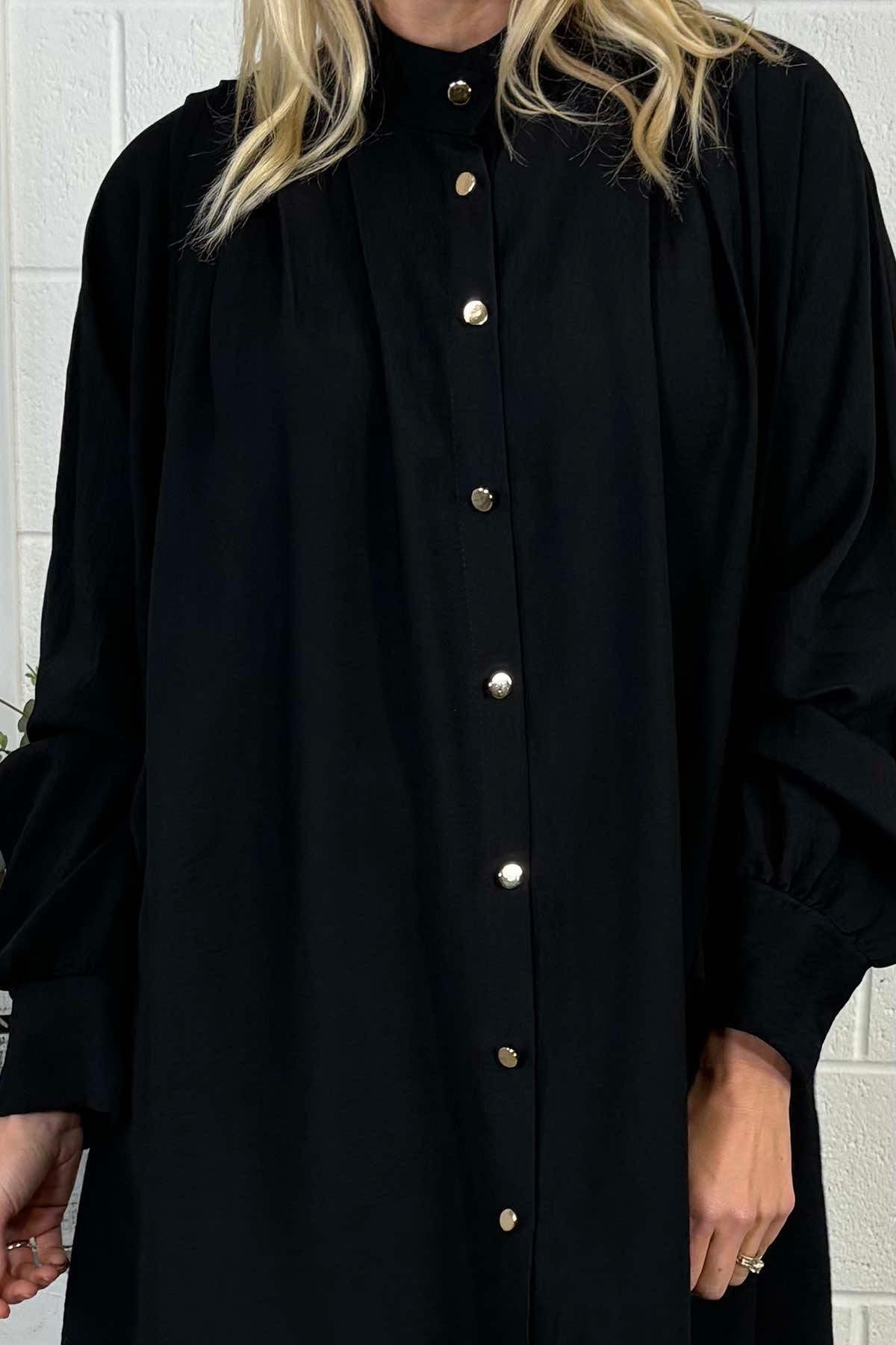 Blair Oversized Shirt Black