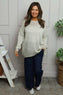 Bamburgh Knit Top Stone