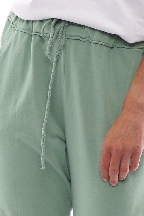 Didcot Jersey Pants Sage Green - Image 3