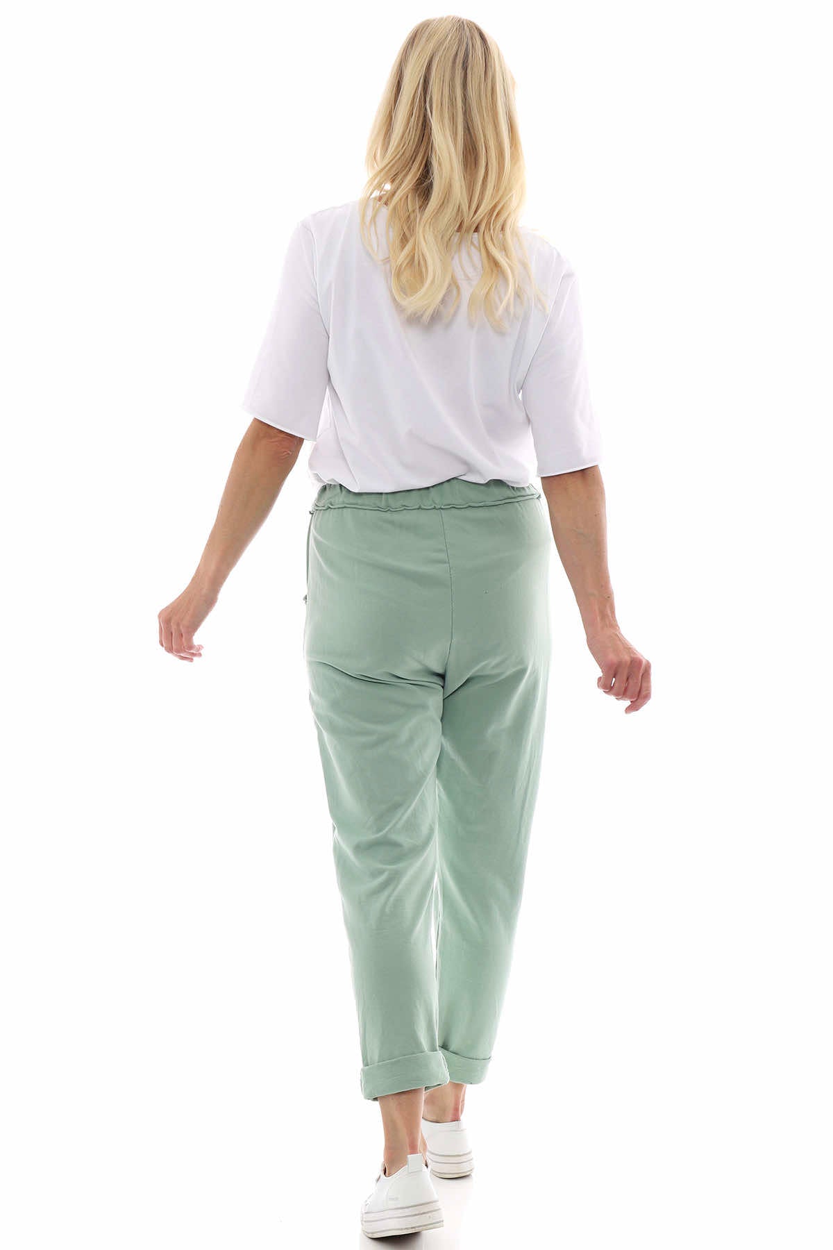 Didcot Jersey Pants Sage Green