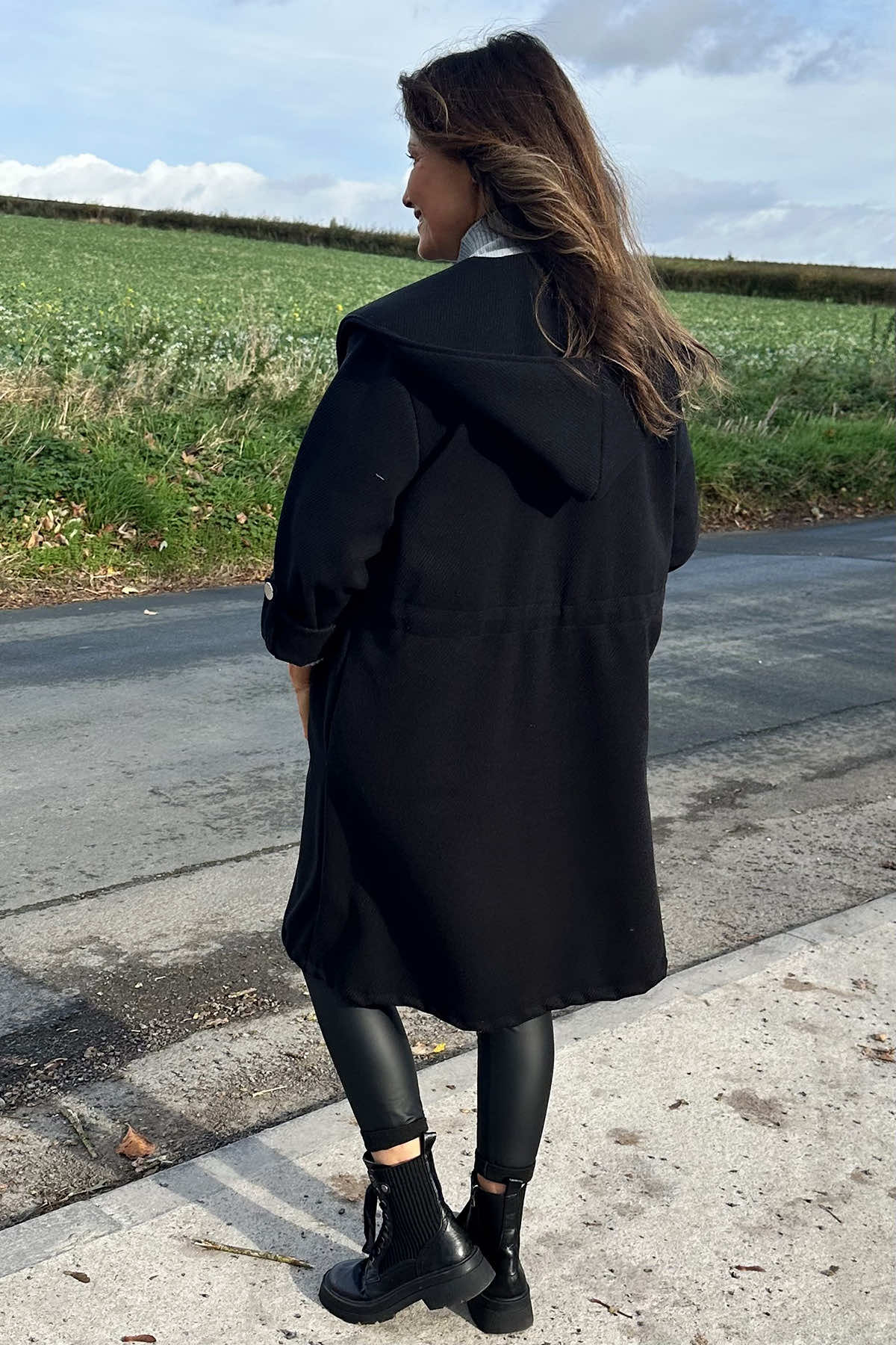 Hailey Coat Black