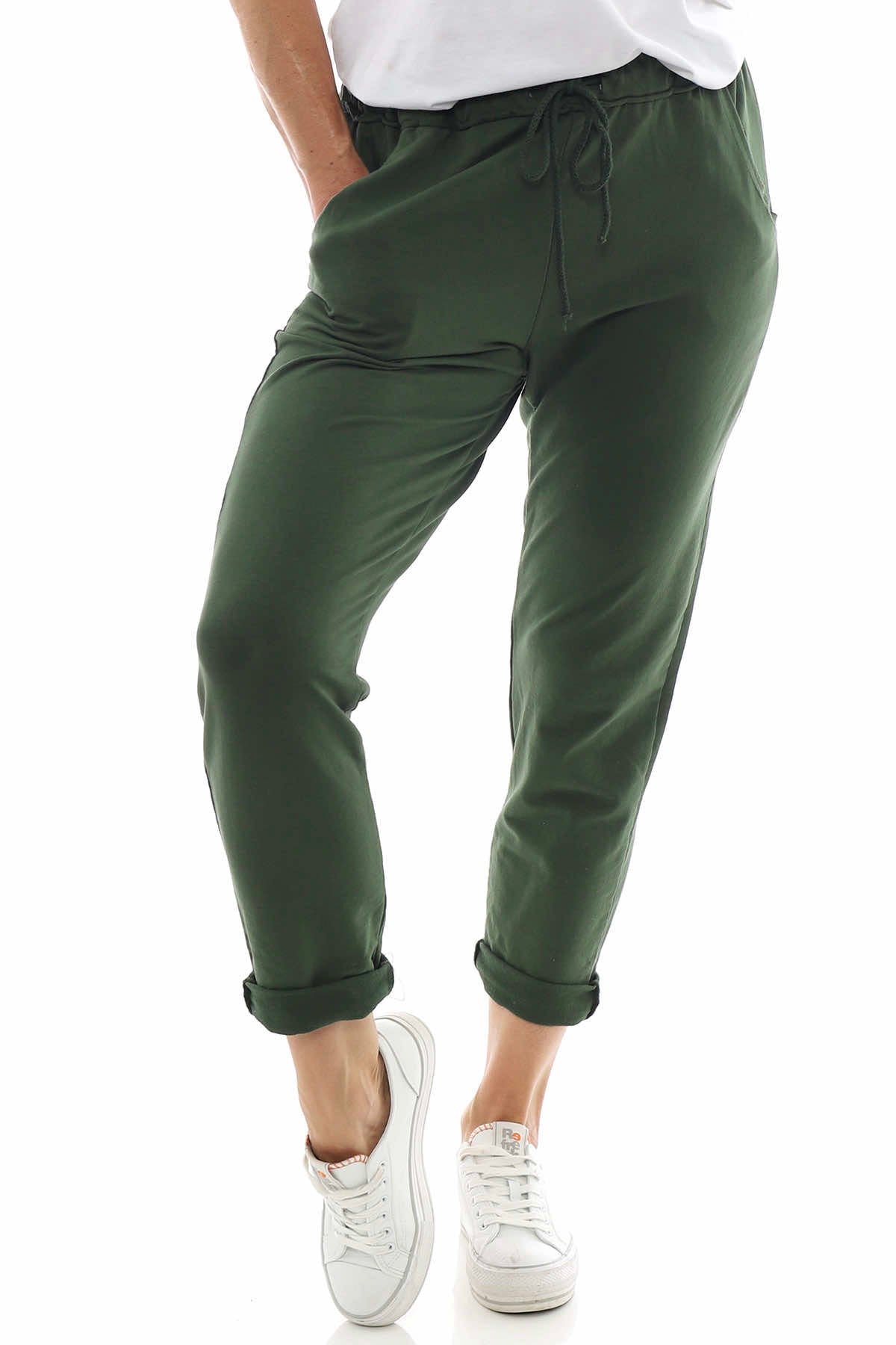 Didcot Jersey Pants Dark Green