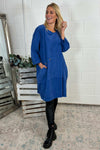 Junia Needlecord Tunic Cobalt