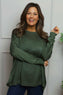 Bamburgh Knit Top Khaki
