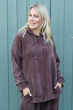 Alexandra Hooded Top Cocoa Cocoa - Alexandra Hooded Top Cocoa