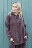 Alexandra Hooded Top Cocoa