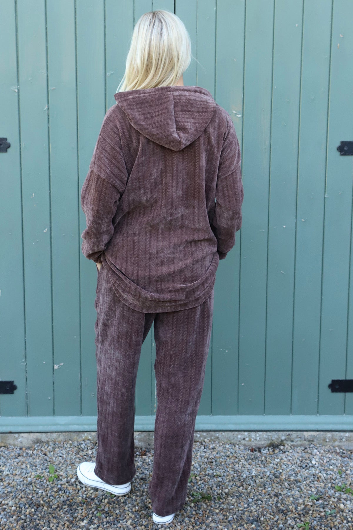 Alexandra Hooded Top Cocoa