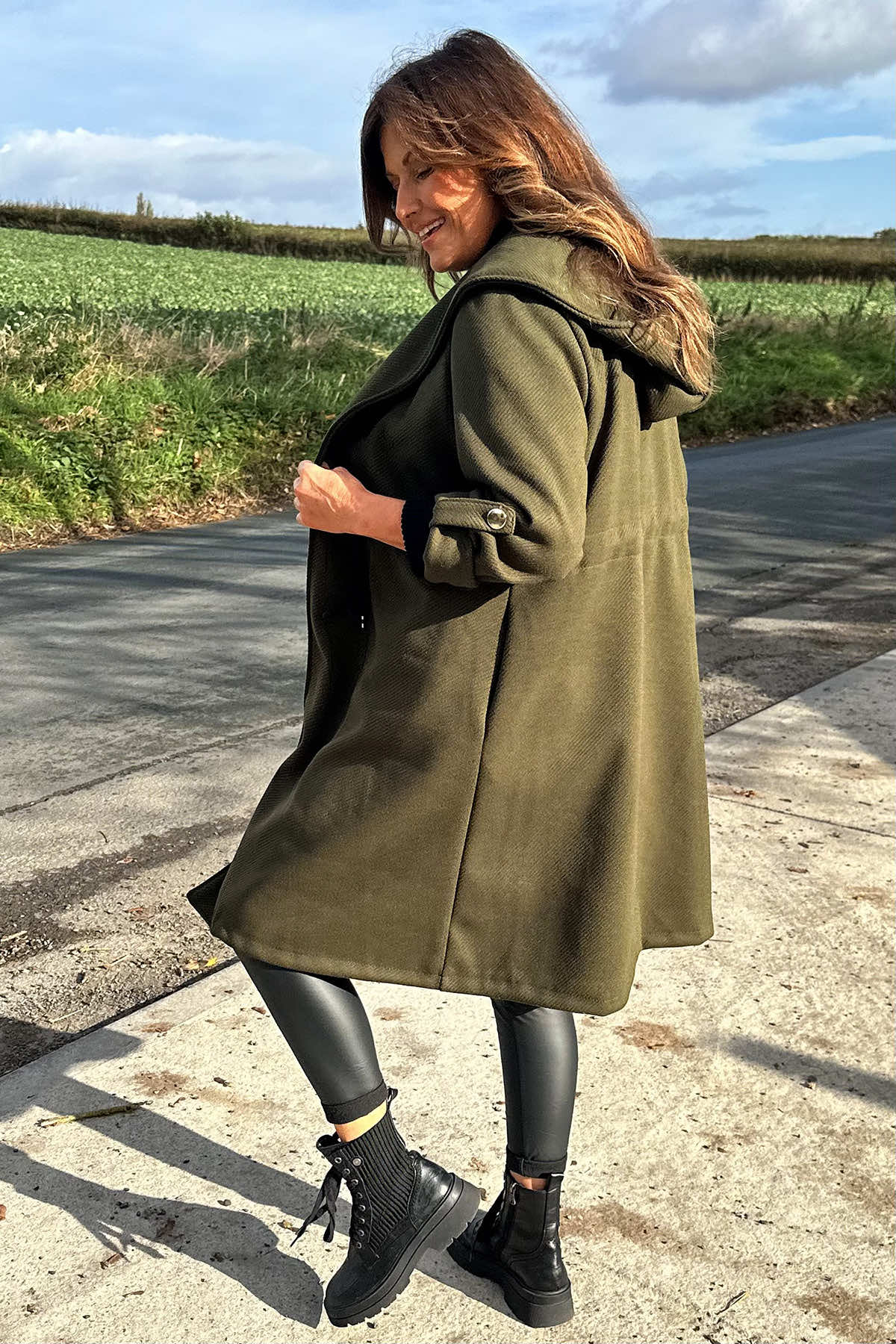 Hailey Coat Khaki