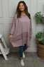 Mozelle Crochet Detail Cotton Top Mauve