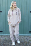 Alexandra Hooded Top Camel