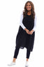Martella Sleeveless Pocket Linen Tunic Black