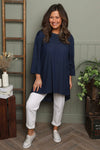 Lulu Denim Tunic Dark Denim