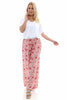 Coda Print Palazzo Pants Red