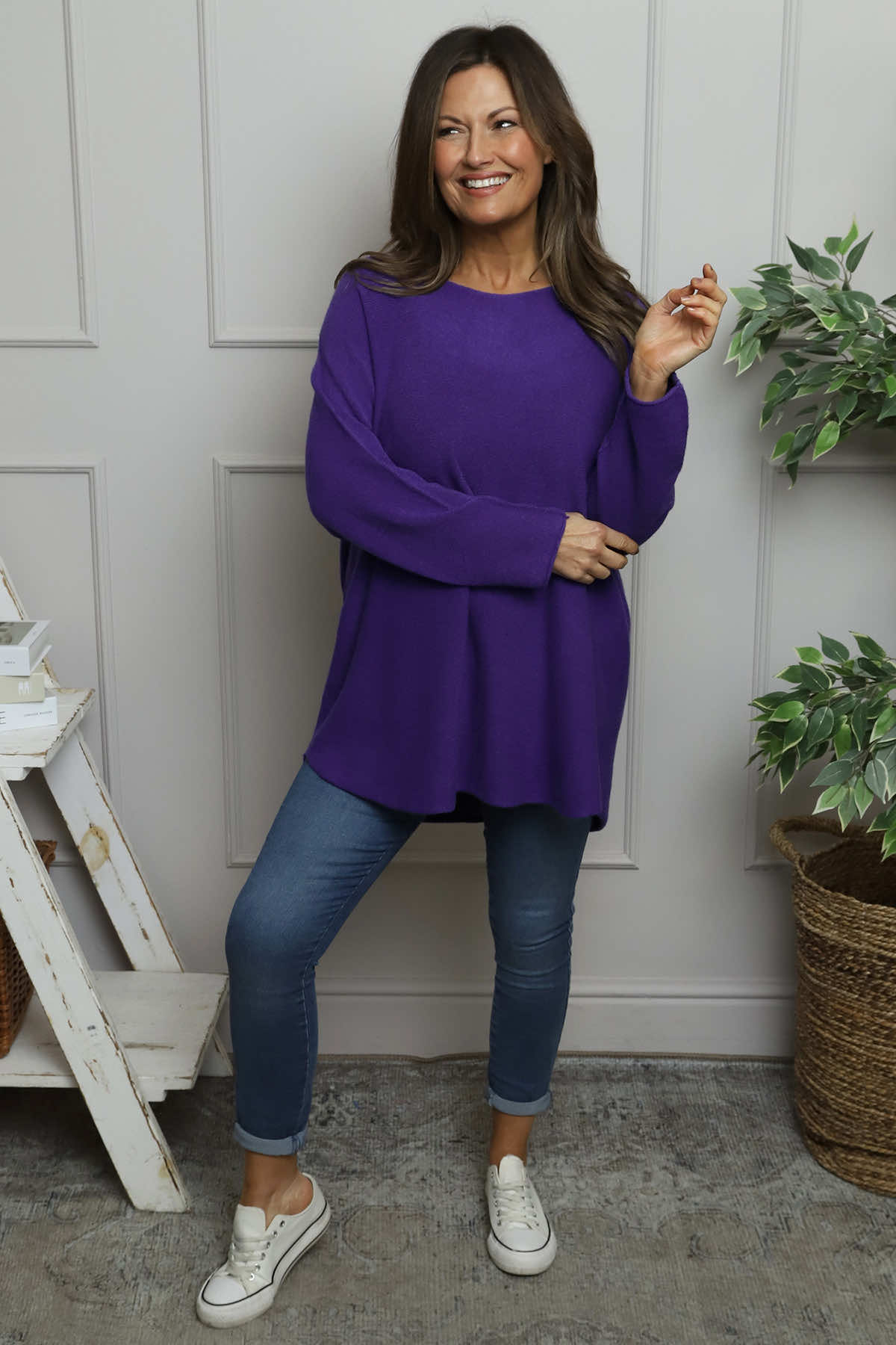 Alazne Jumper Light Purple