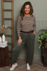 Charlie Belted Trousers Khaki