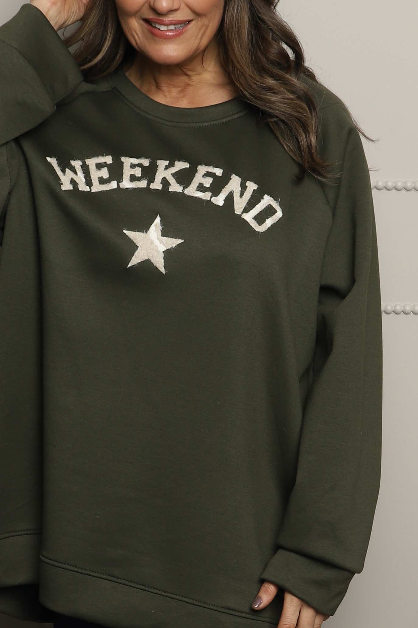 Alice Weekend Sweatshirt Khaki