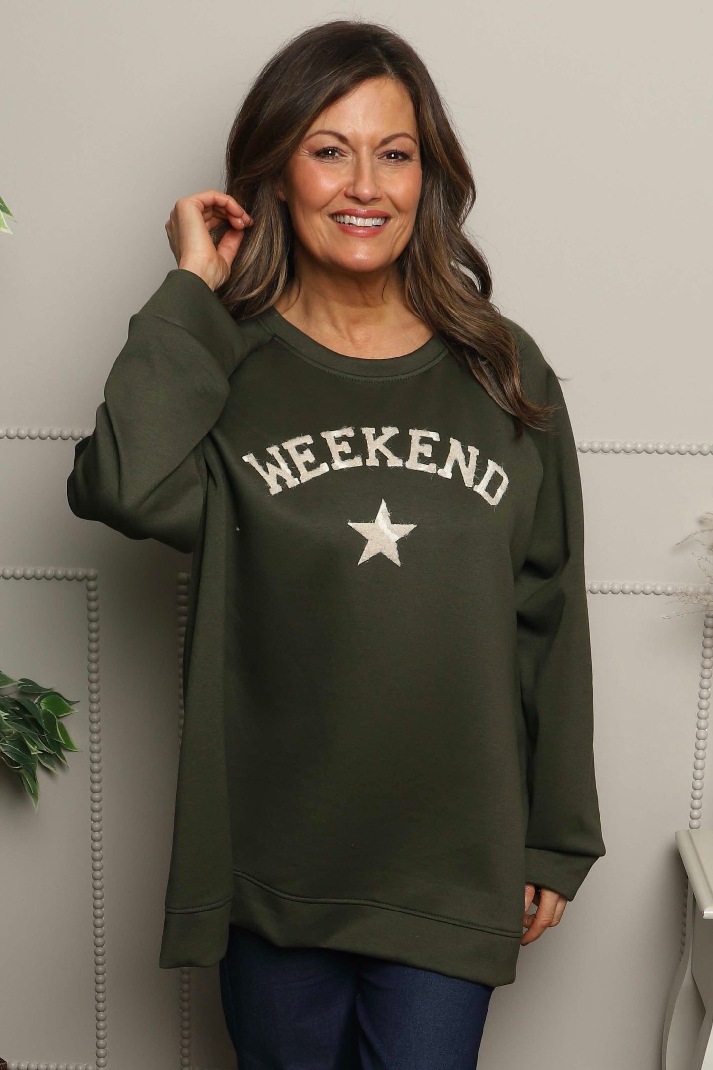 Alice Weekend Sweatshirt Khaki