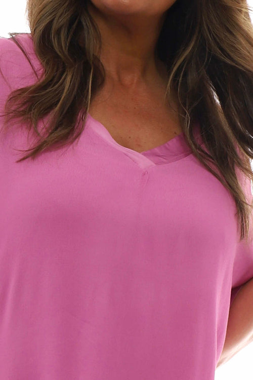 Sia V-Neck Top Light Purple - Image 2