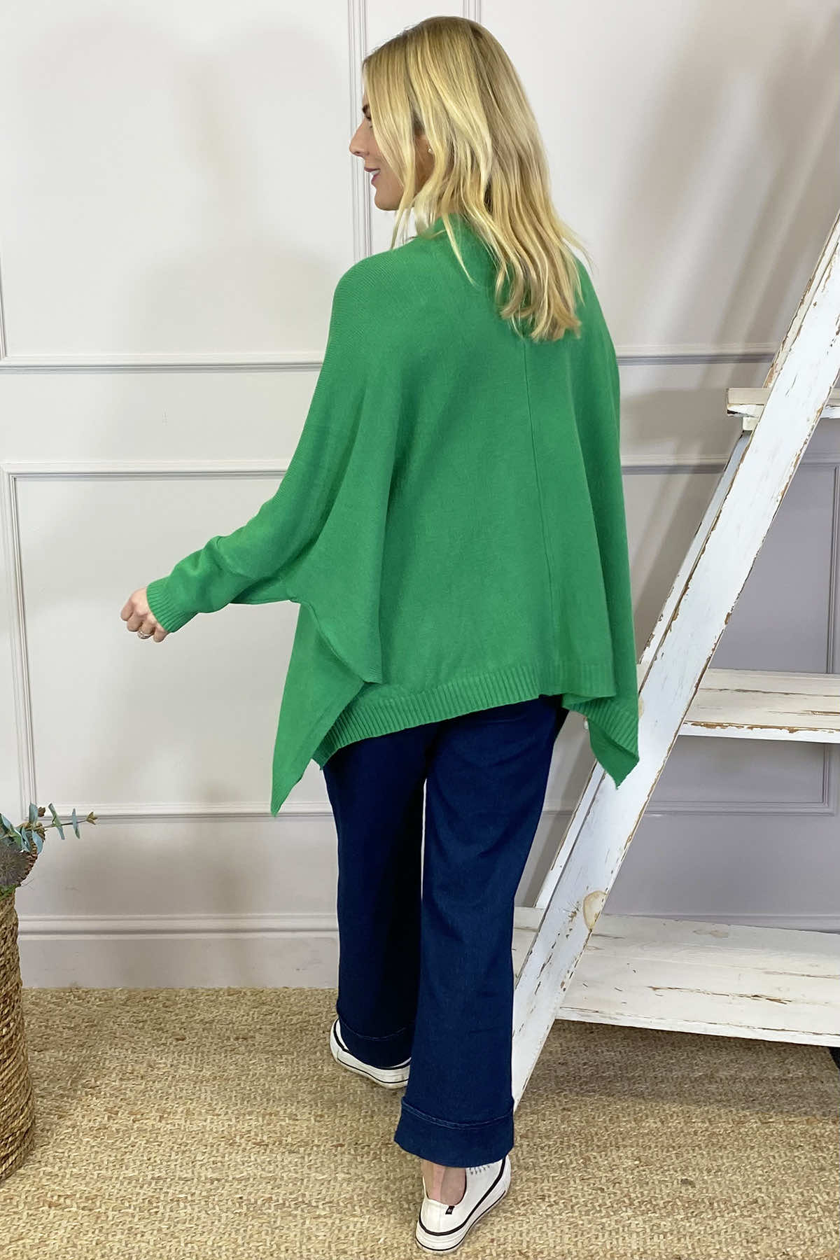 Hattie Knitted Cardigan Emerald