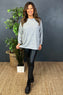 Sarah Top Marl Grey