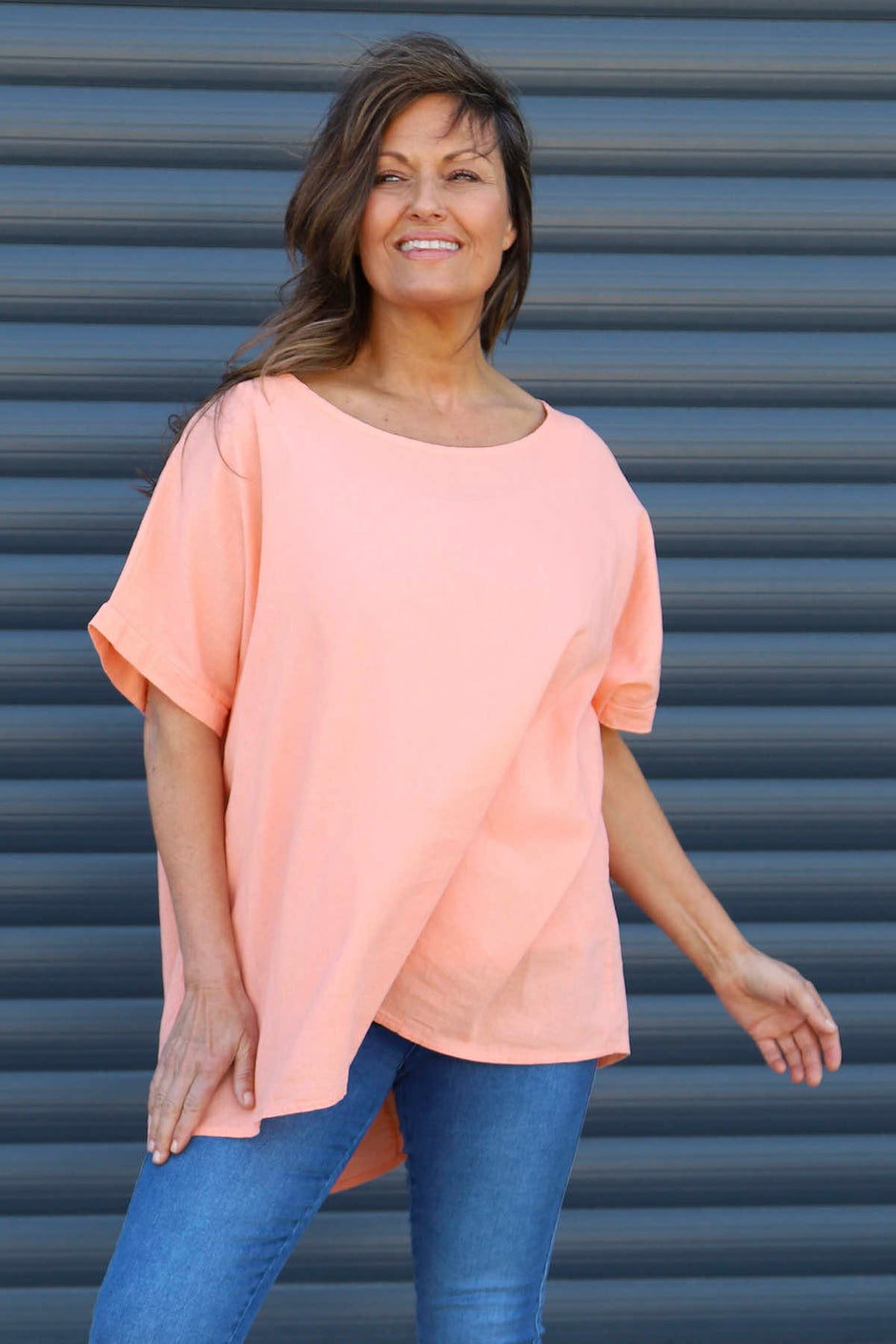 Broadstairs Linen Top Orange