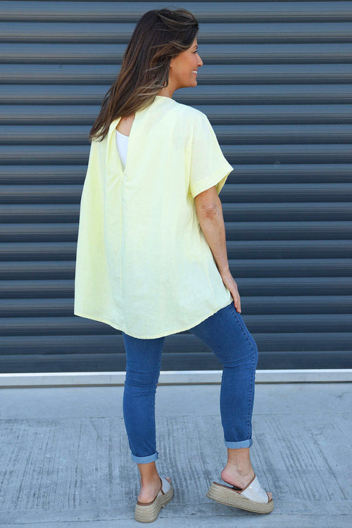 Broadstairs Linen Top Yellow - Image 4