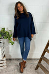 Gracie Top Navy