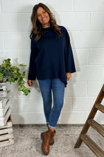 Gracie Top Navy Navy - Gracie Top Navy